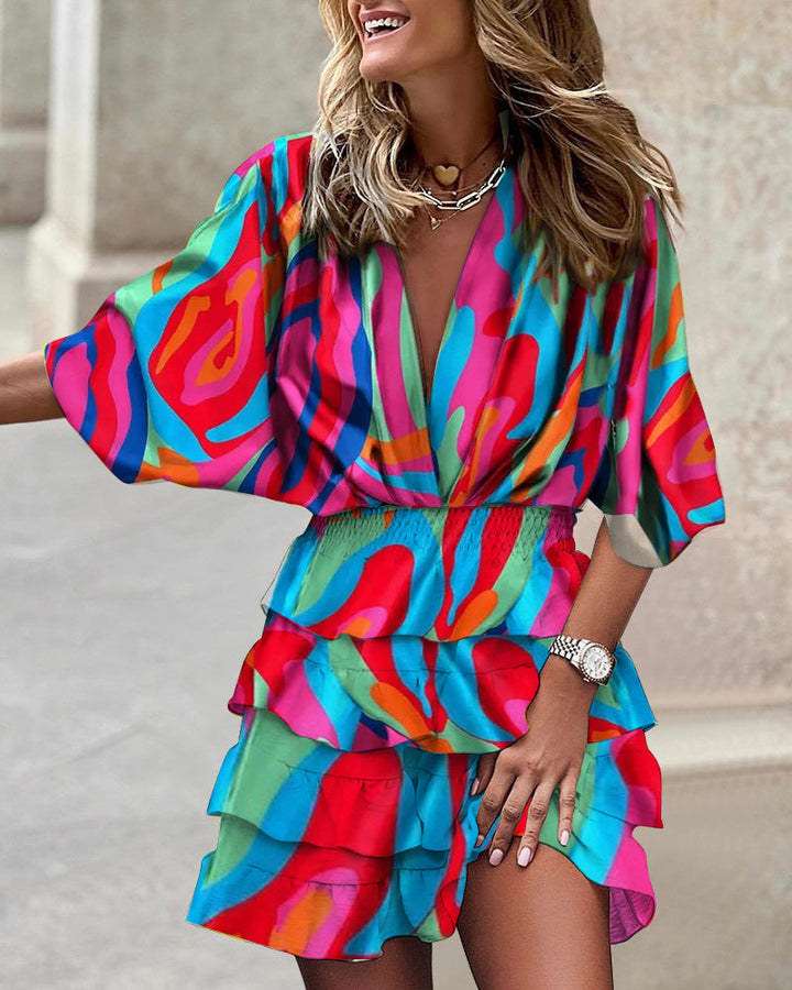 Chic Tunic Dress met klassieke V-hals