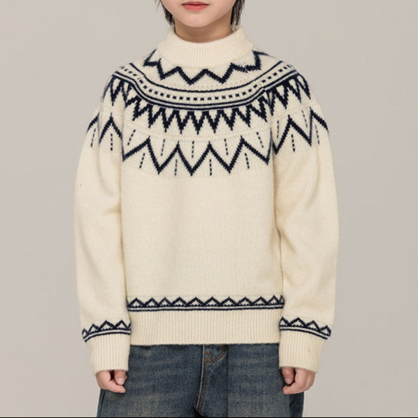 Kinderpullover met lange mouwen