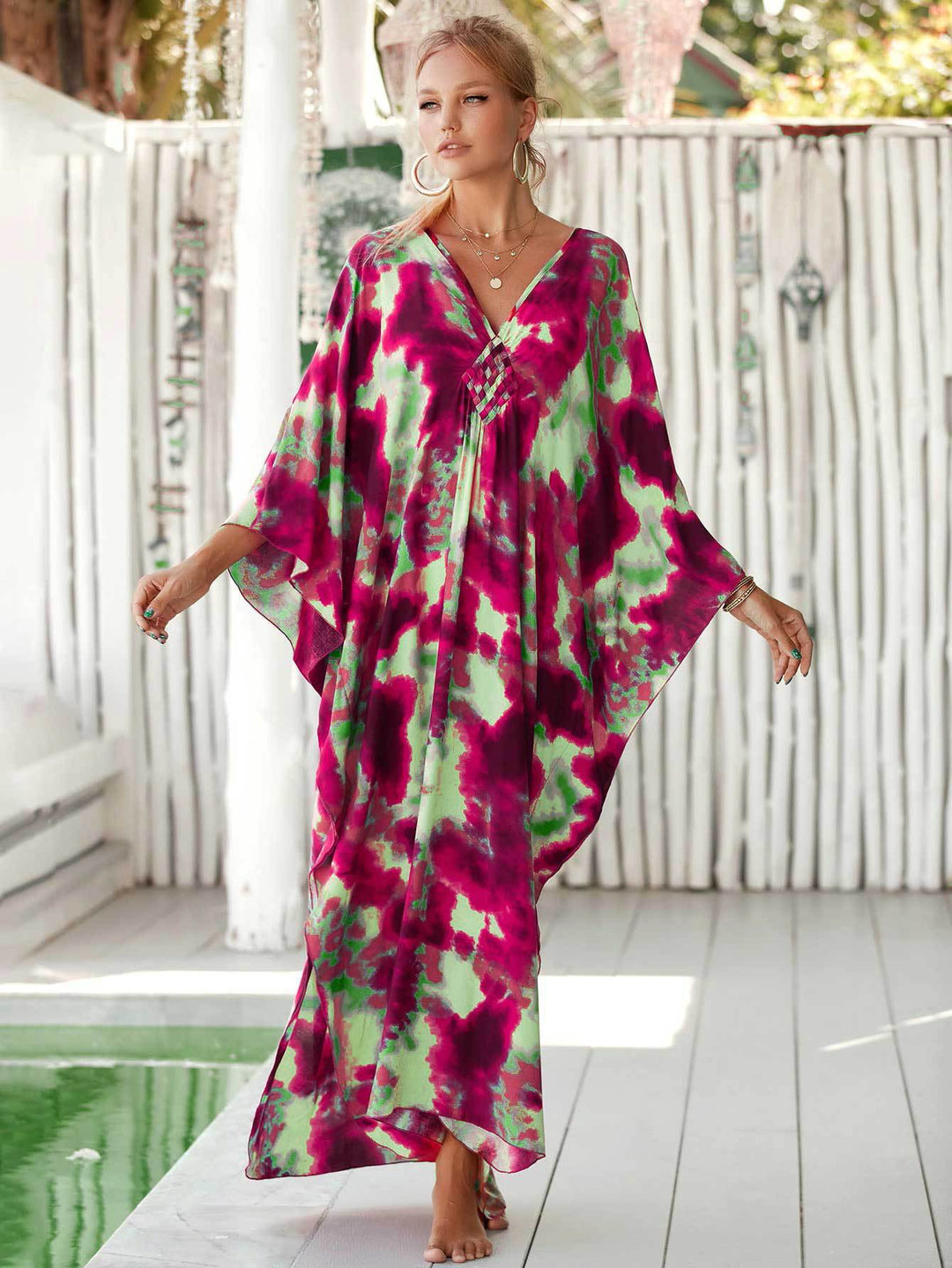 Dusk Mirage Long Dress met moeiteloze elegantie