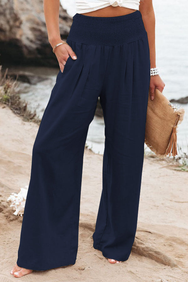 Katoenen casual broek