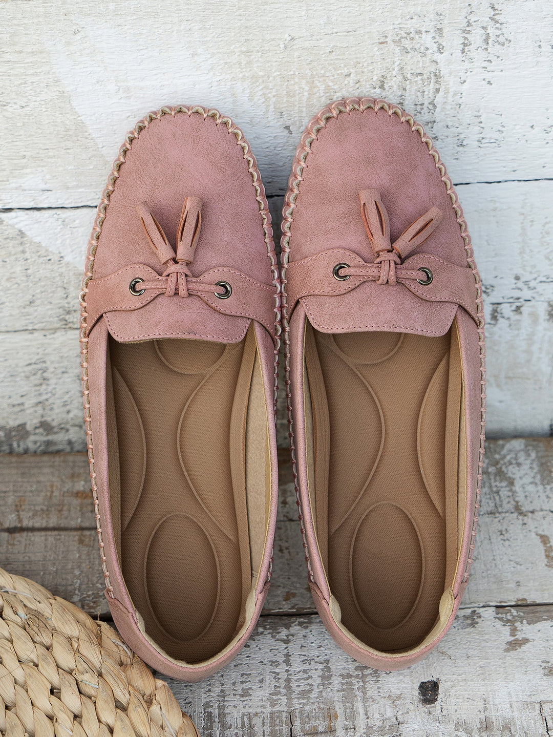 Pluche zachte mocassins voor ontspannen dragen