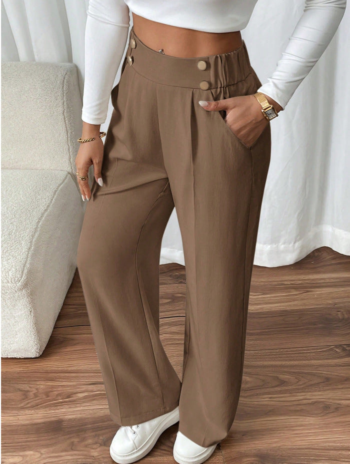 Elegante High Waist Pantalon