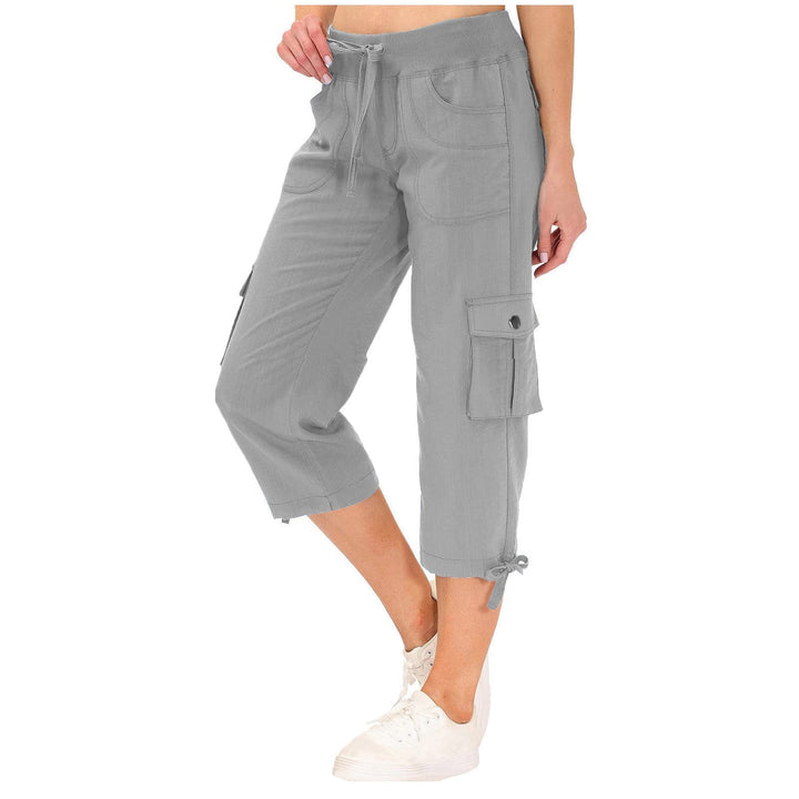 Athletic Loose Fit Hiking Pants met trekkoord