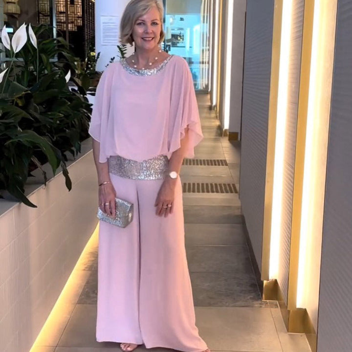 Chic Sequin Suit met een verfijnde glans