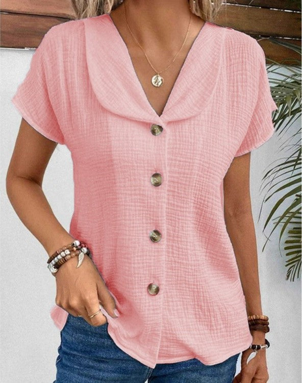 Chique zwierige zomerblouse voor een moeiteloze stijl