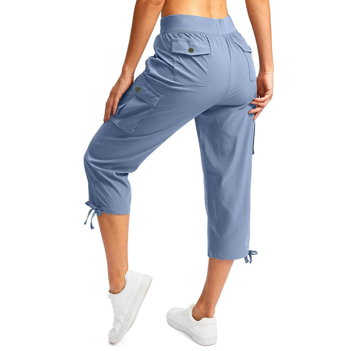 Athletic Loose Fit Hiking Pants met trekkoord