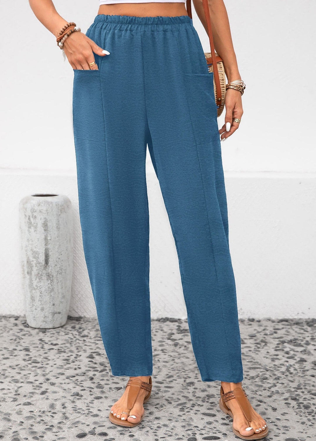 Effen Elastische Broek