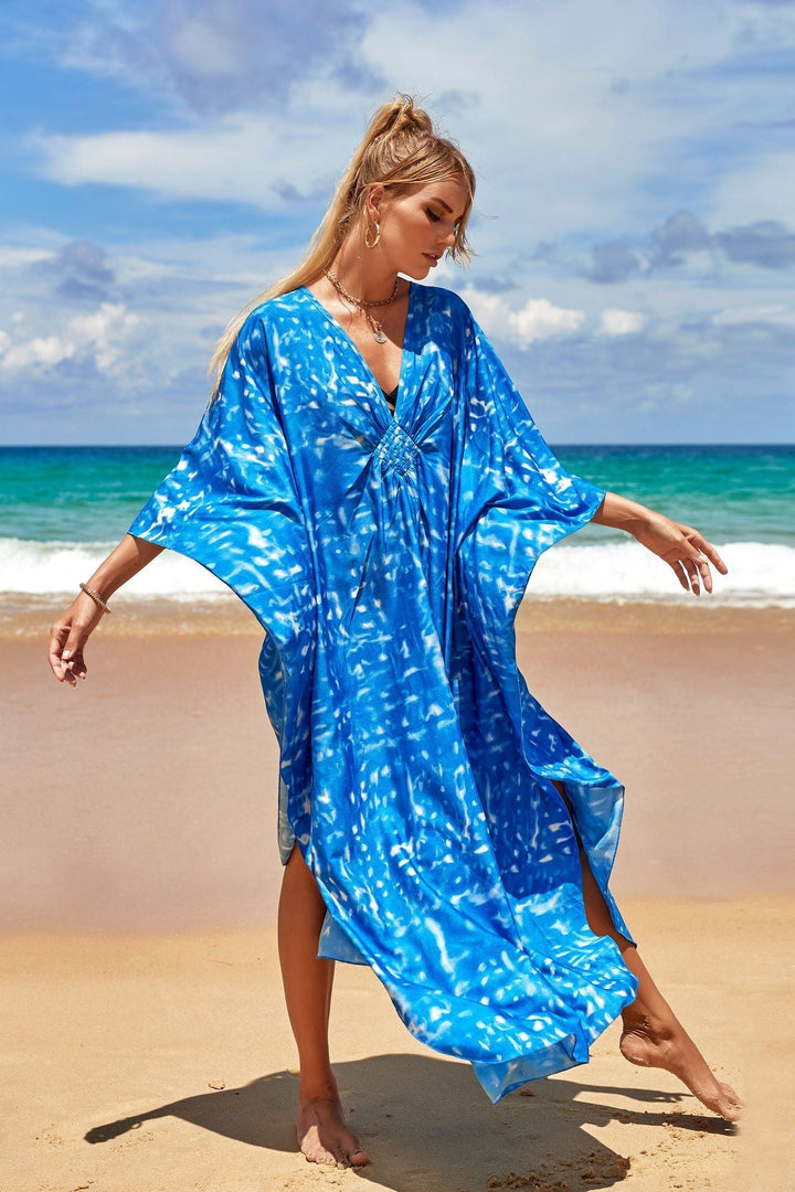 Seafoam Bloom Resort Dress