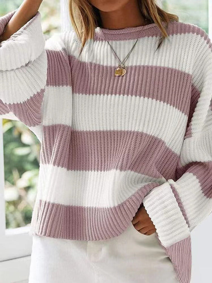 Loose Sweater met Trumpet Sleeves voor dames