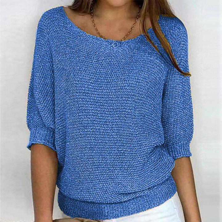 Relaxed Ribgebreide Lounge Top