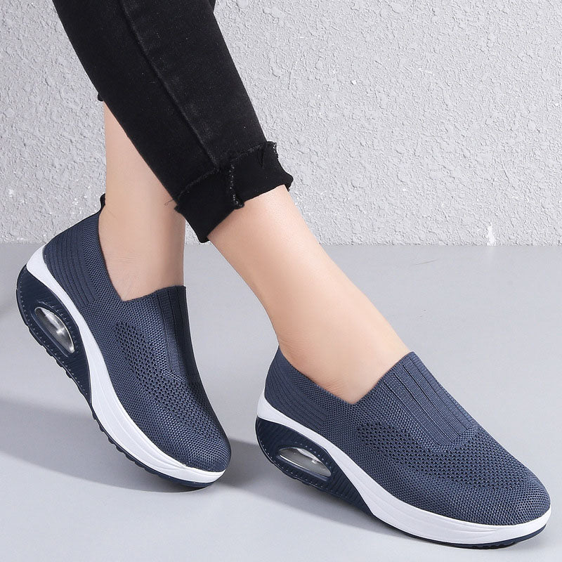 Comfy Air Ademende Slip-On Sneakers voor Dames