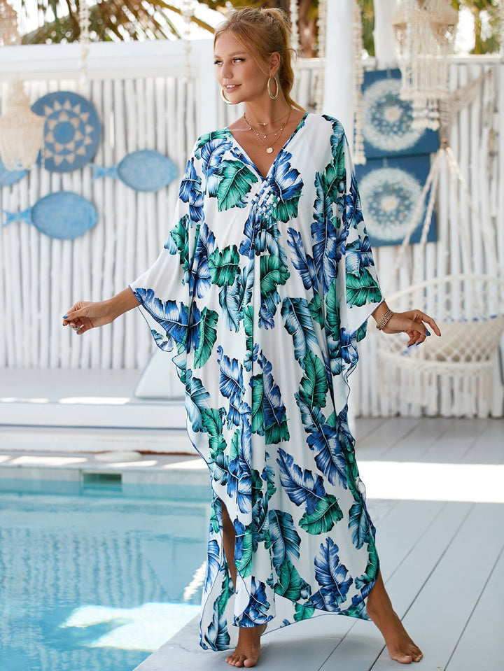 Wildflower Print Wrap Dress met een zwierige pasvorm