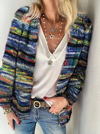 Fair Isle Icelandic gebreide pullover