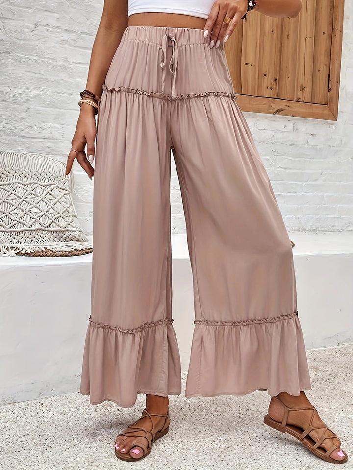 Comfy High Waist Casual Broek