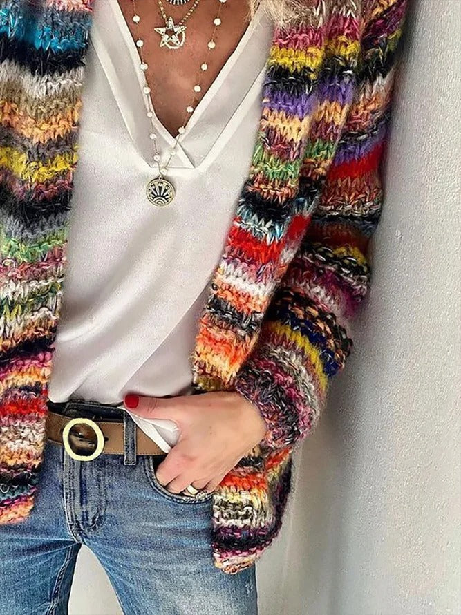 Fair Isle Icelandic gebreide pullover
