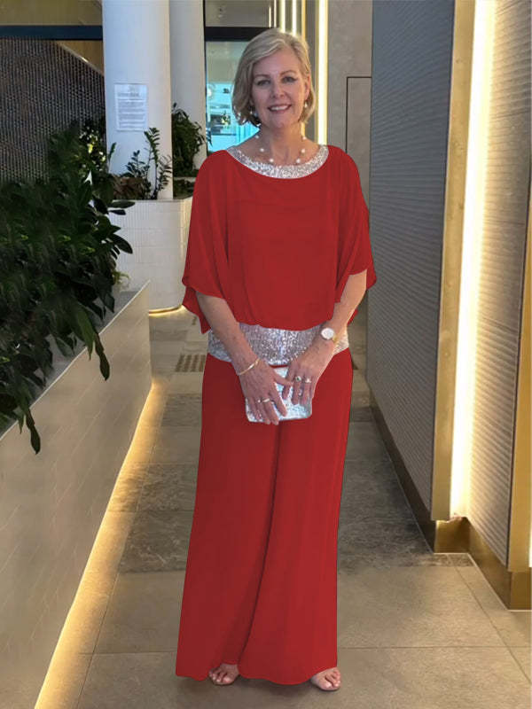 Chic Sequin Suit met een verfijnde glans