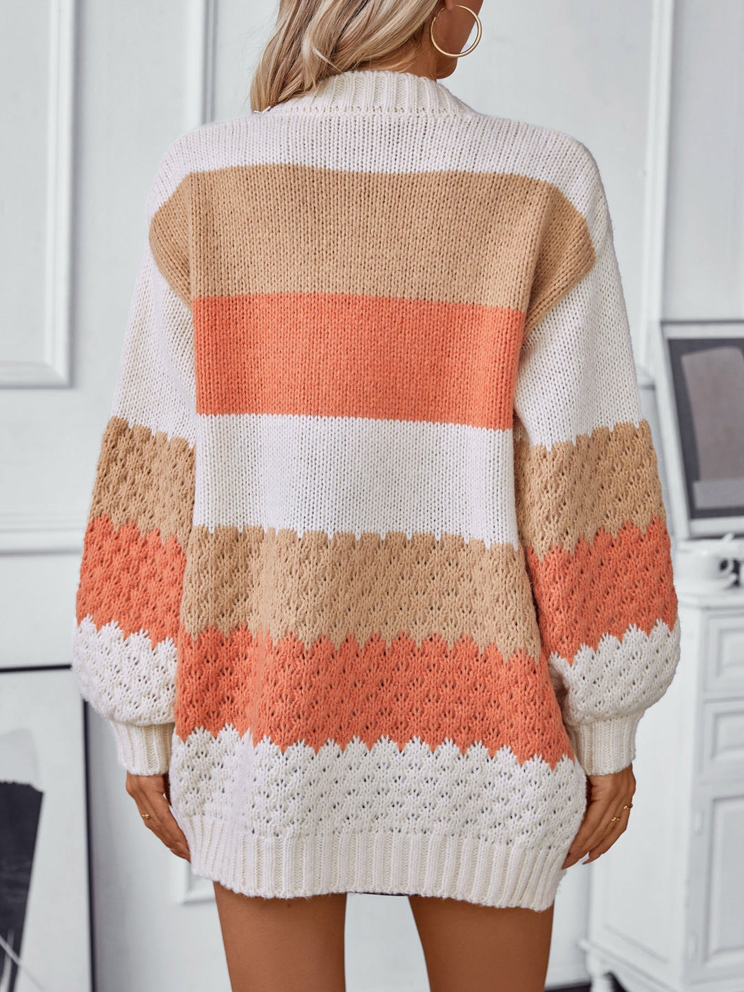 Casual Loose Sleeve Cross-Border Gebreide Trui