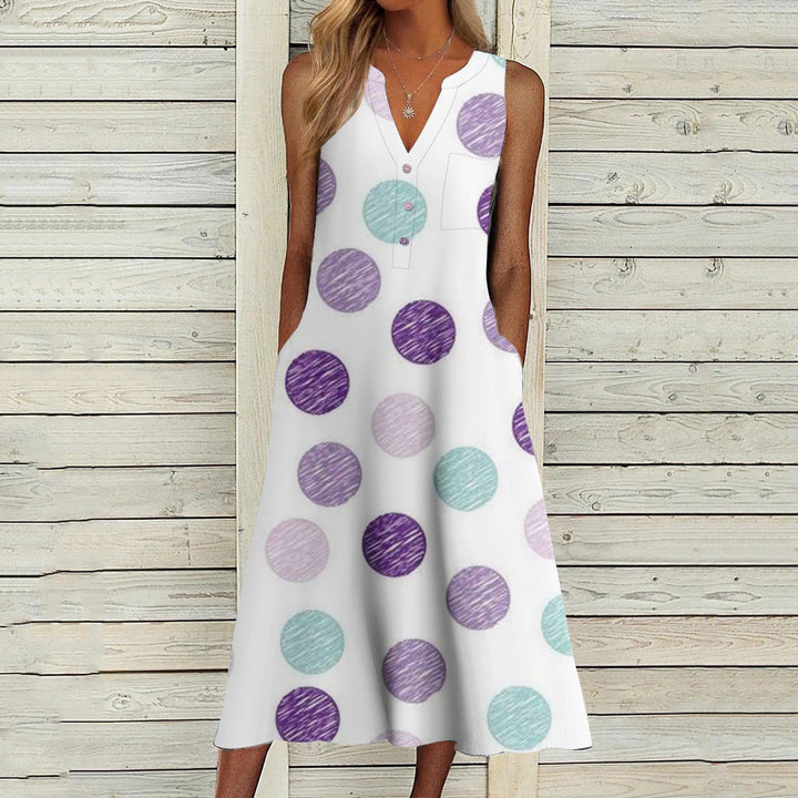 Ocean Breeze mouwloze jurk