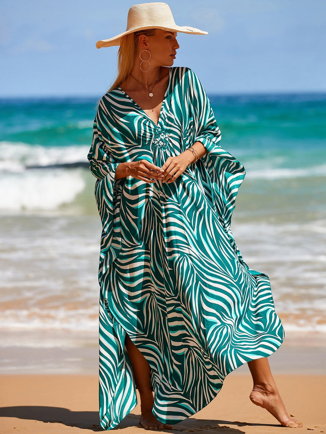 Zachte flowy jurk in Whisperfield-stijl