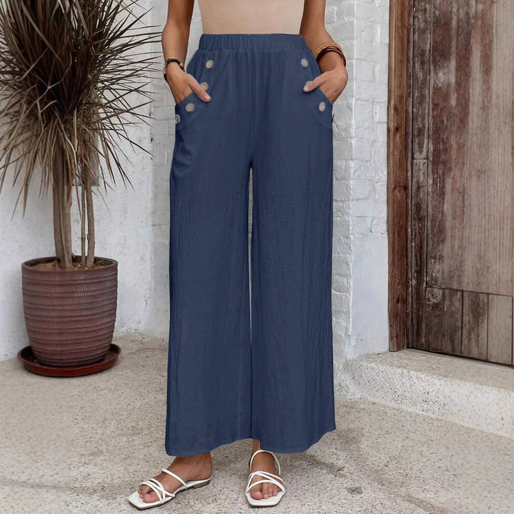 Casual Loose Trousers met elastische taille