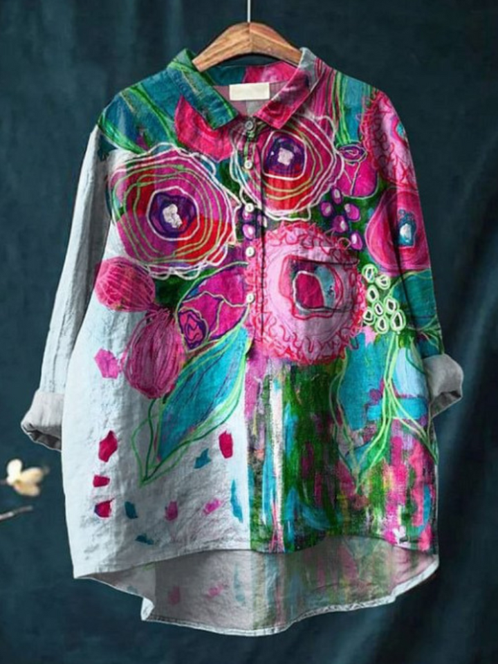 Peace Art Shirt met Hippie Vibe