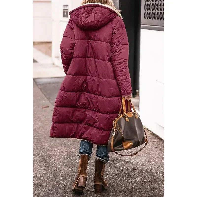 Omkeerbare Faux Fur Jacket voor dames