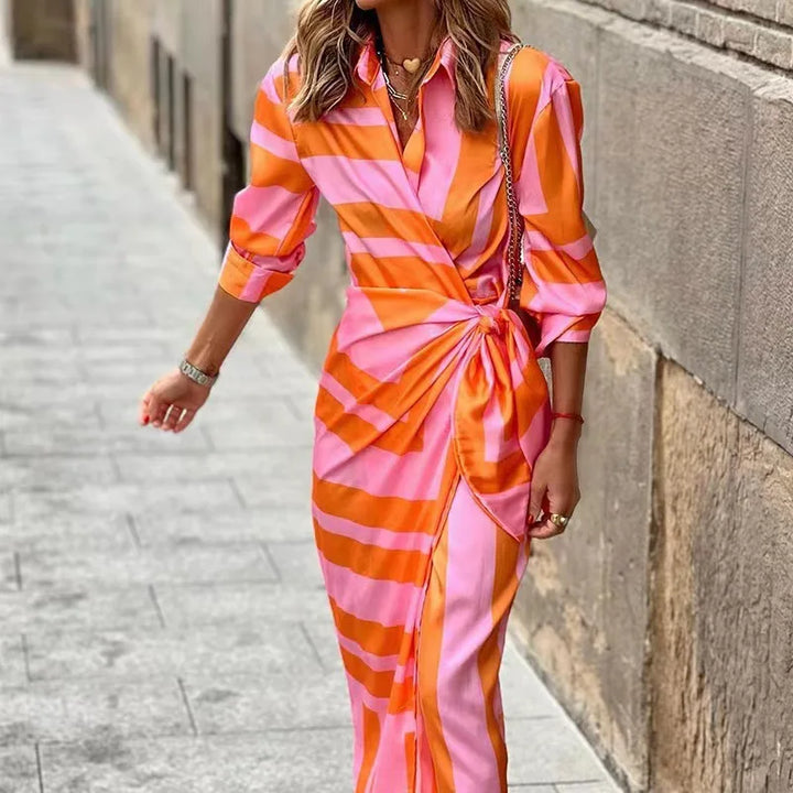 Classic Cut Floor Length Gown Jurk