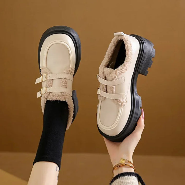 Mélodie | Loafers met shearling-voering