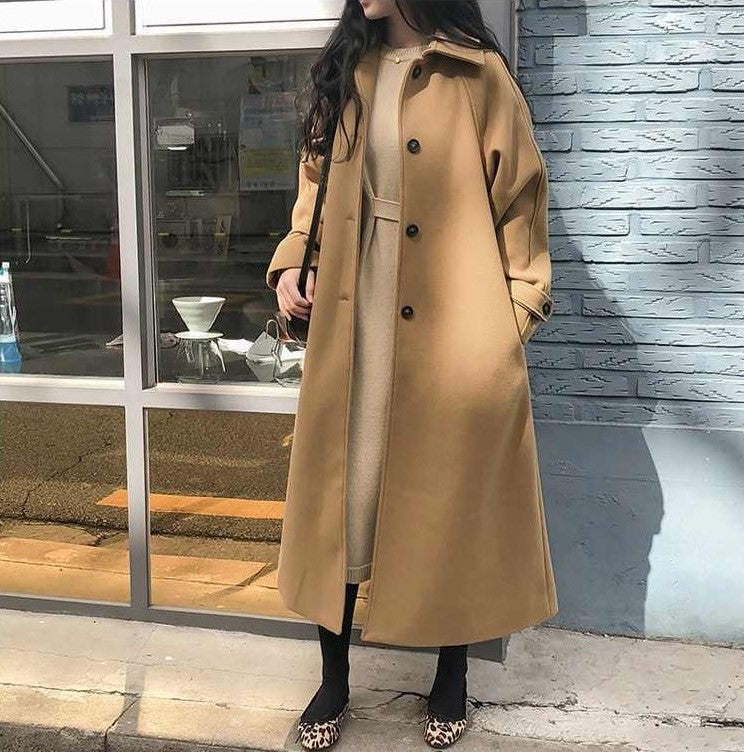 Warme Trenchcoat met Riem voor Dames