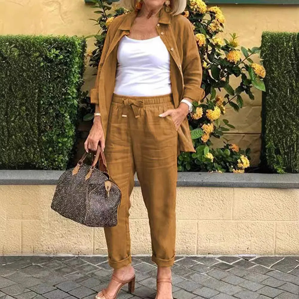 Chic Sequin Suit met een verfijnde glans