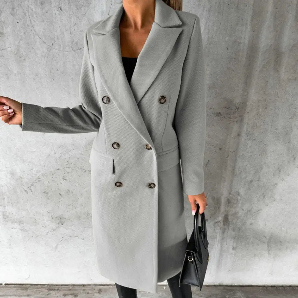 Tijdloze Longline Overcoat Jas