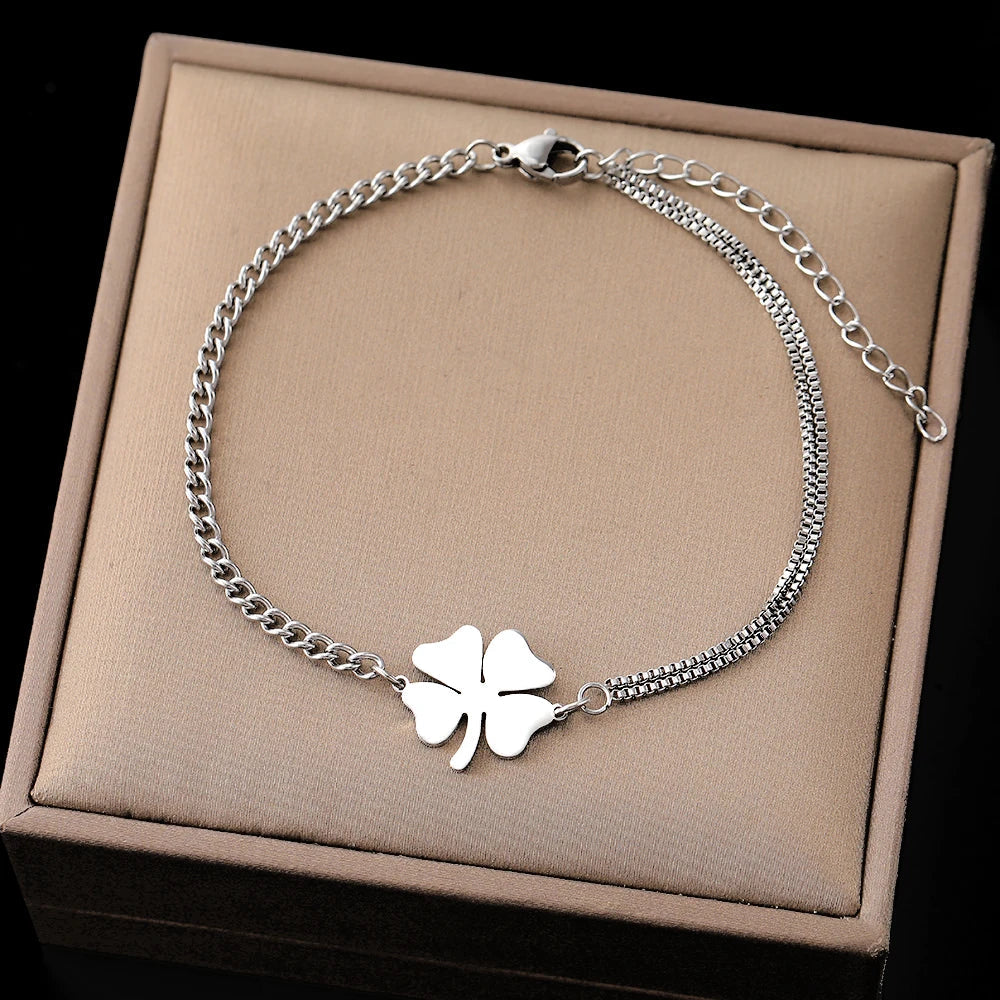 Premium Klaver Armband met Betekenisvolle Flair