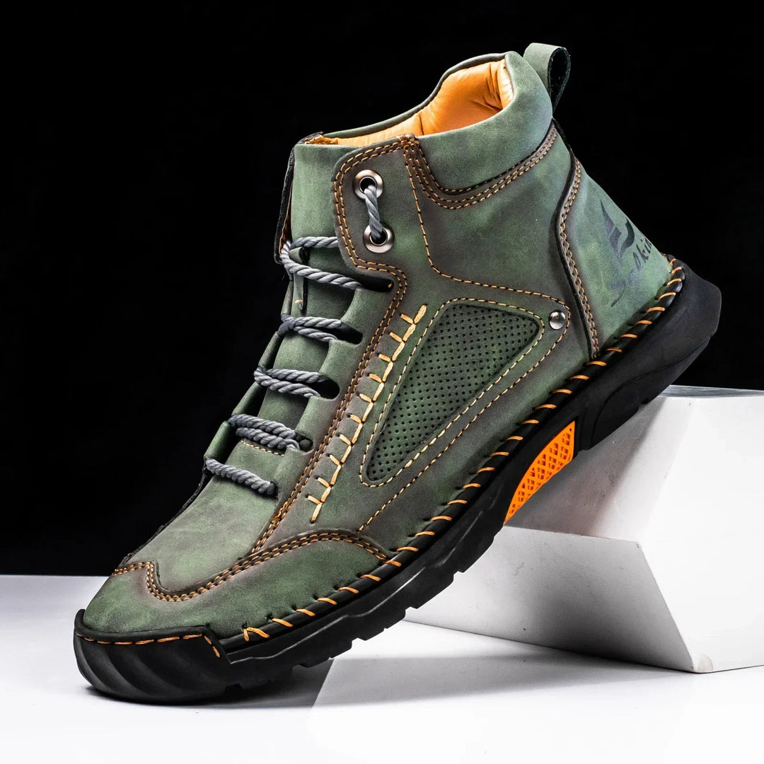 Casual Leren High Top Schoenen