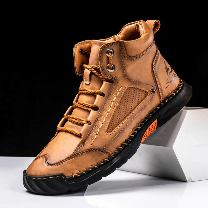 Casual Leren High Top Schoenen