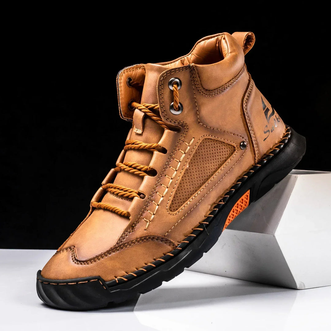 Casual Leren High Top Schoenen