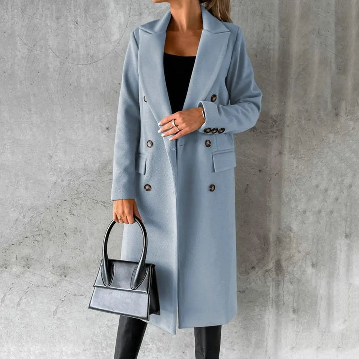 Tijdloze Longline Overcoat Jas
