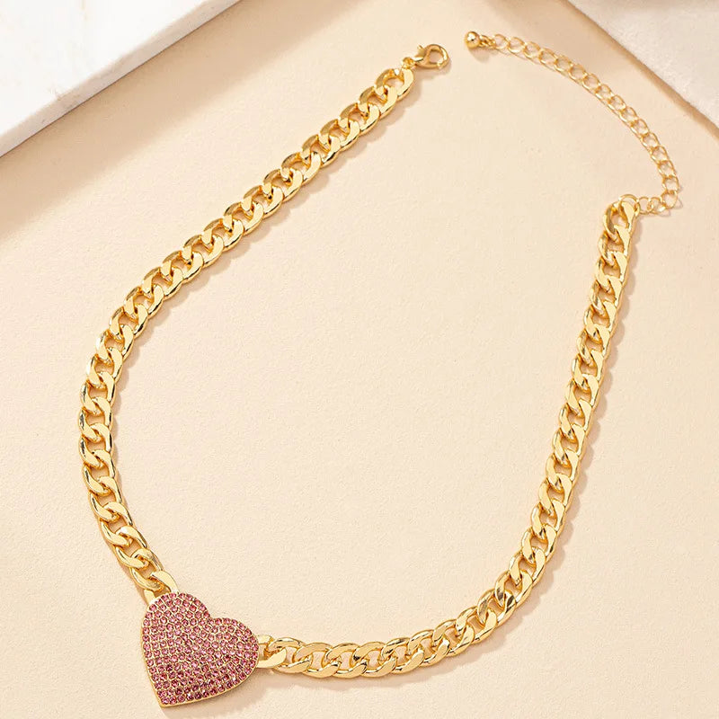 Hartgevende Elegantie Halsketting & Armband Set