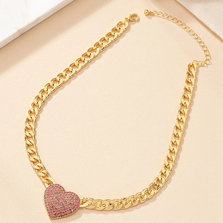 Hartgevende Elegantie Halsketting & Armband Set
