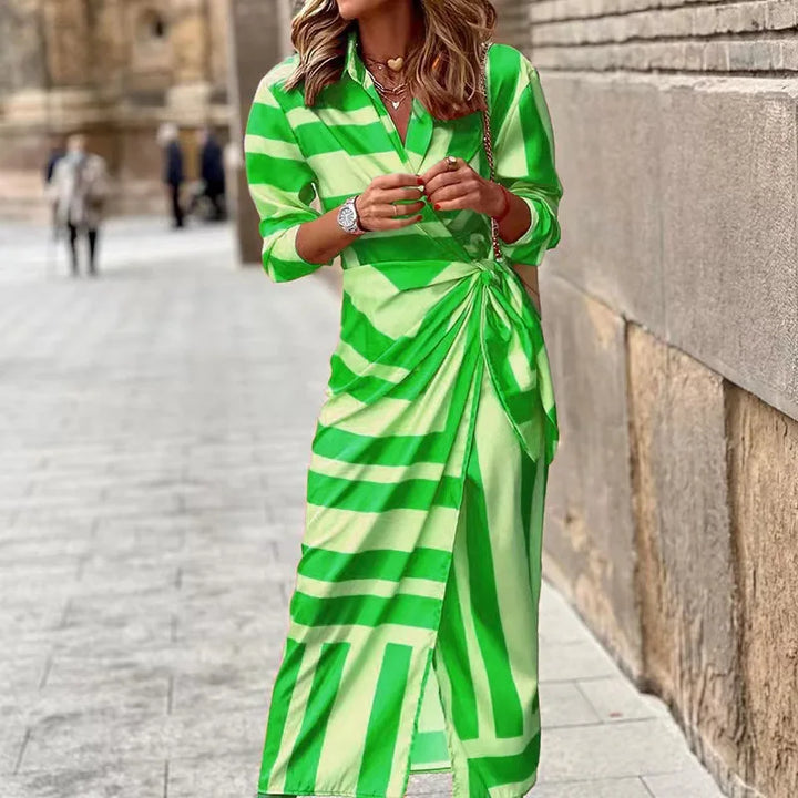 Classic Cut Floor Length Gown Jurk