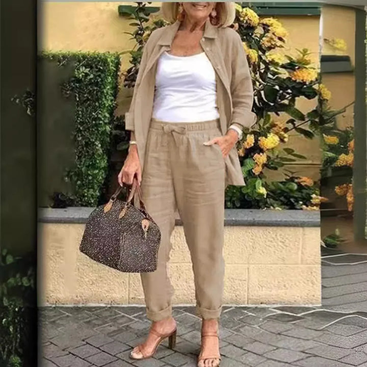 Chic Sequin Suit met een verfijnde glans