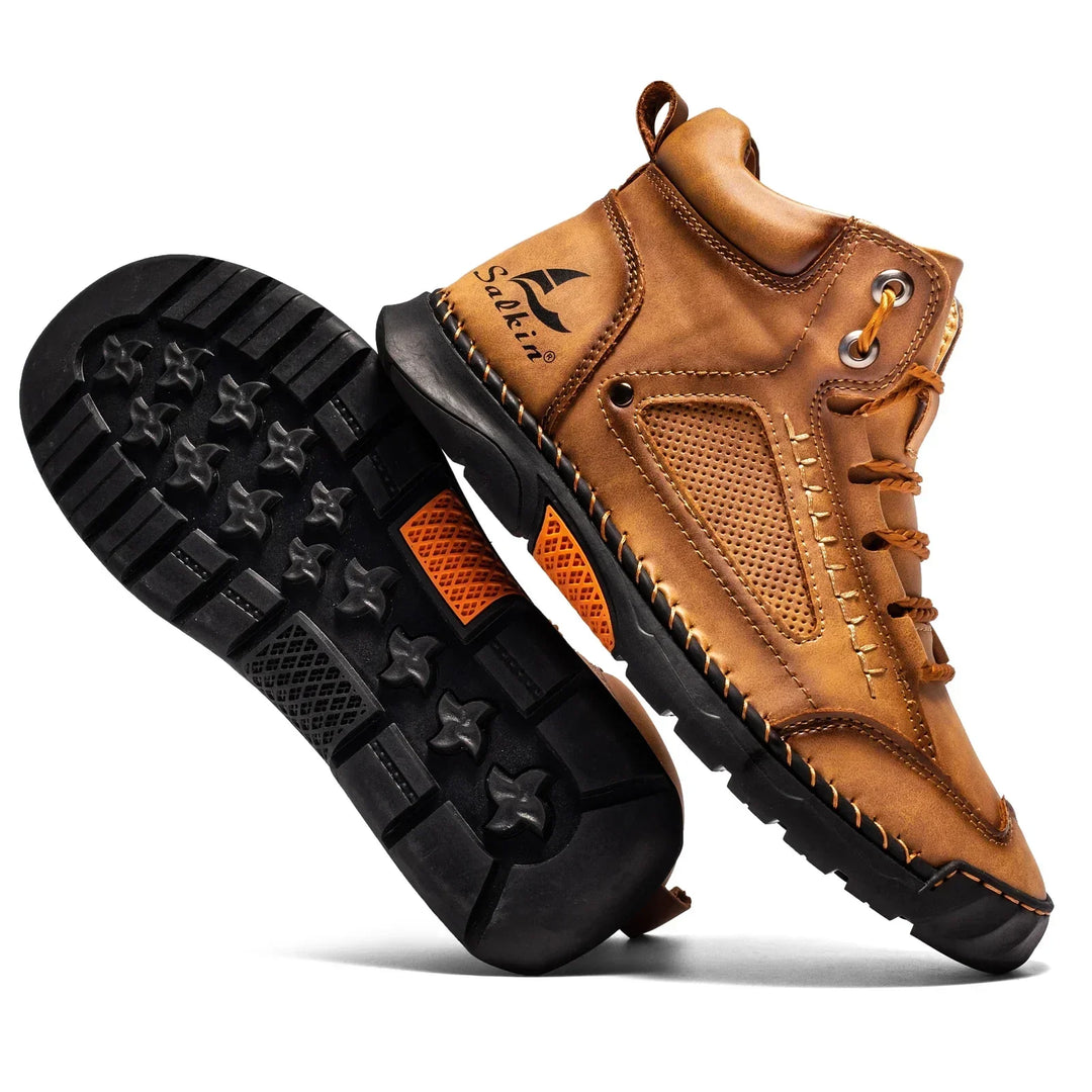 Casual Leren High Top Schoenen