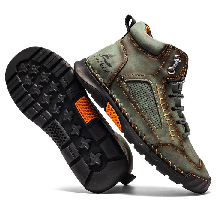 Casual Leren High Top Schoenen