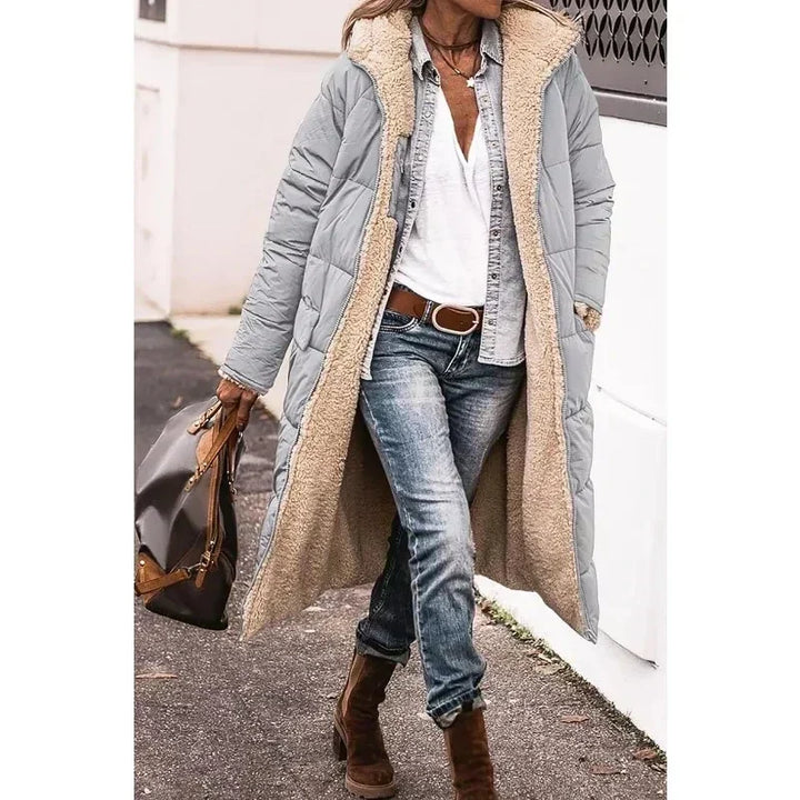 Omkeerbare Faux Fur Jacket voor dames