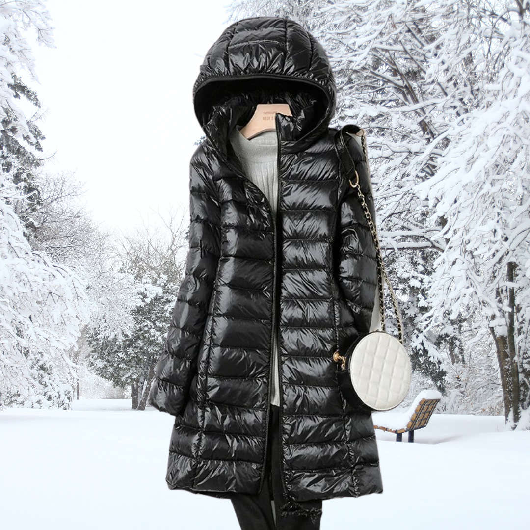 Full-Length warme Down Puffer Coat