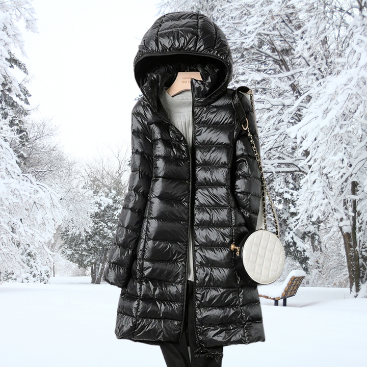Full-Length warme Down Puffer Coat