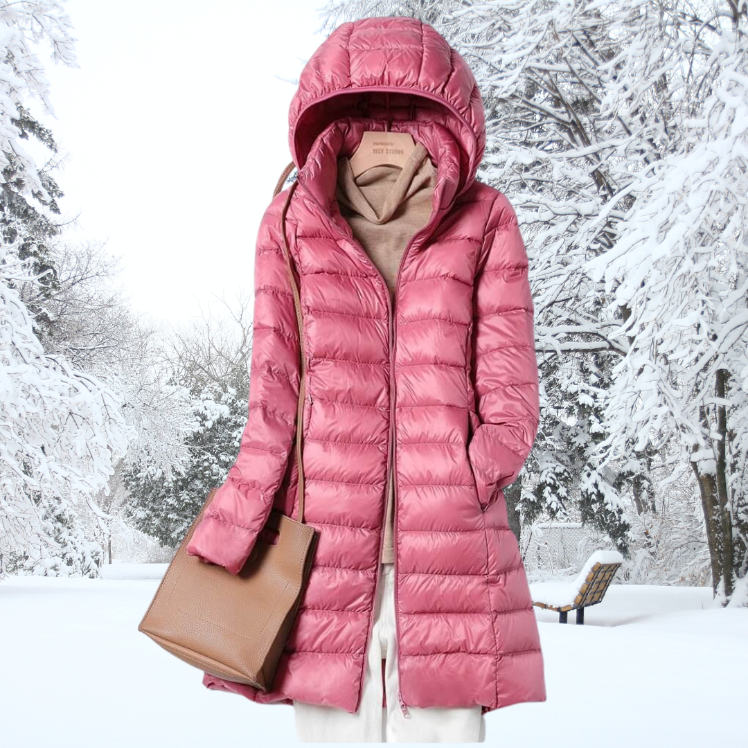 Full-Length warme Down Puffer Coat