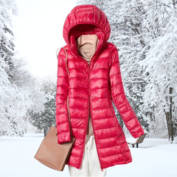 Full-Length warme Down Puffer Coat