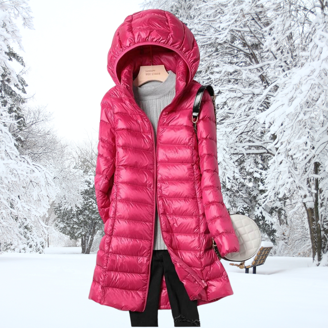 Full-Length warme Down Puffer Coat