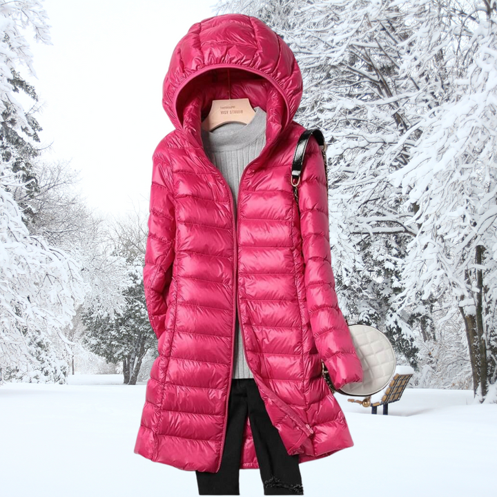 Full-Length warme Down Puffer Coat