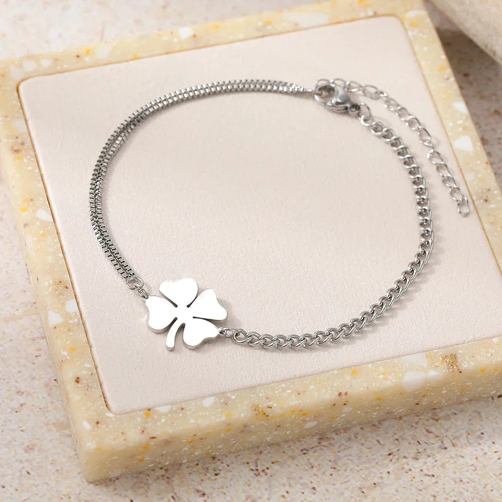 Premium Klaver Armband met Betekenisvolle Flair